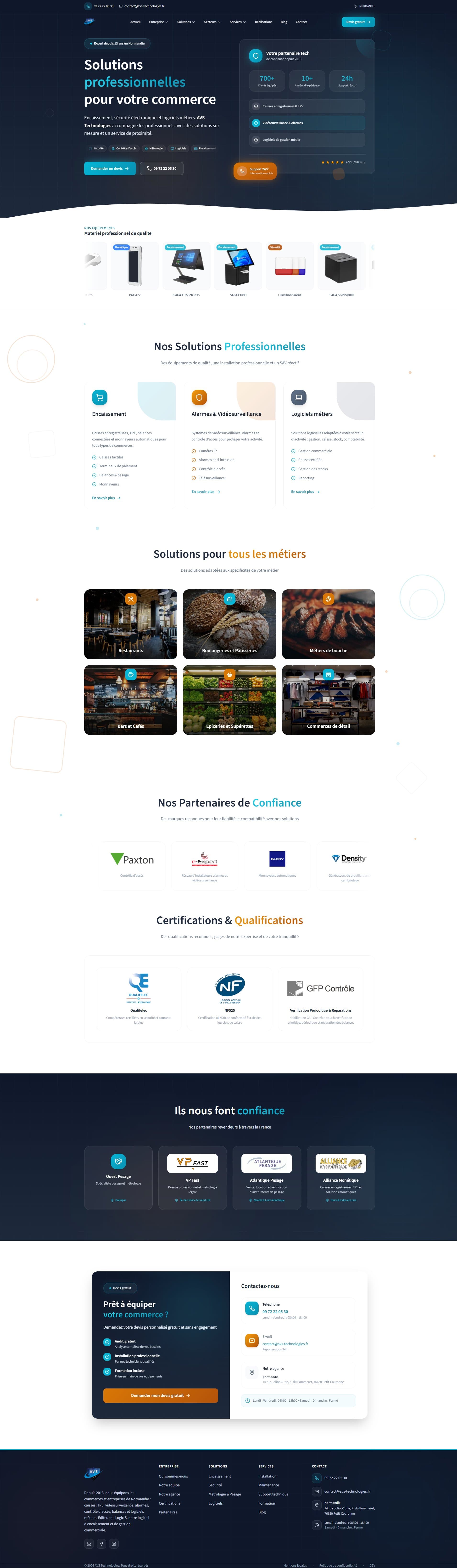 AVS Technologies — page complète