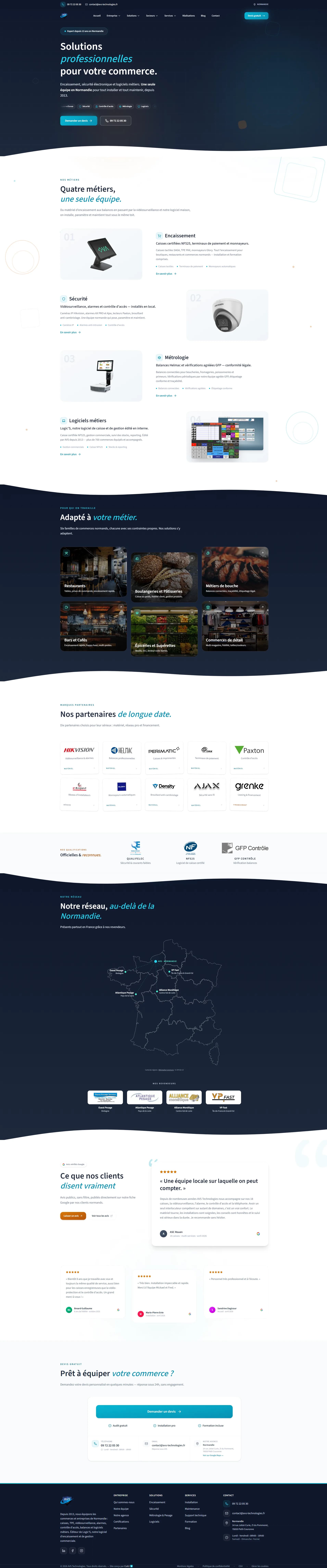 AVS Technologies — Site corporate de la maison mère